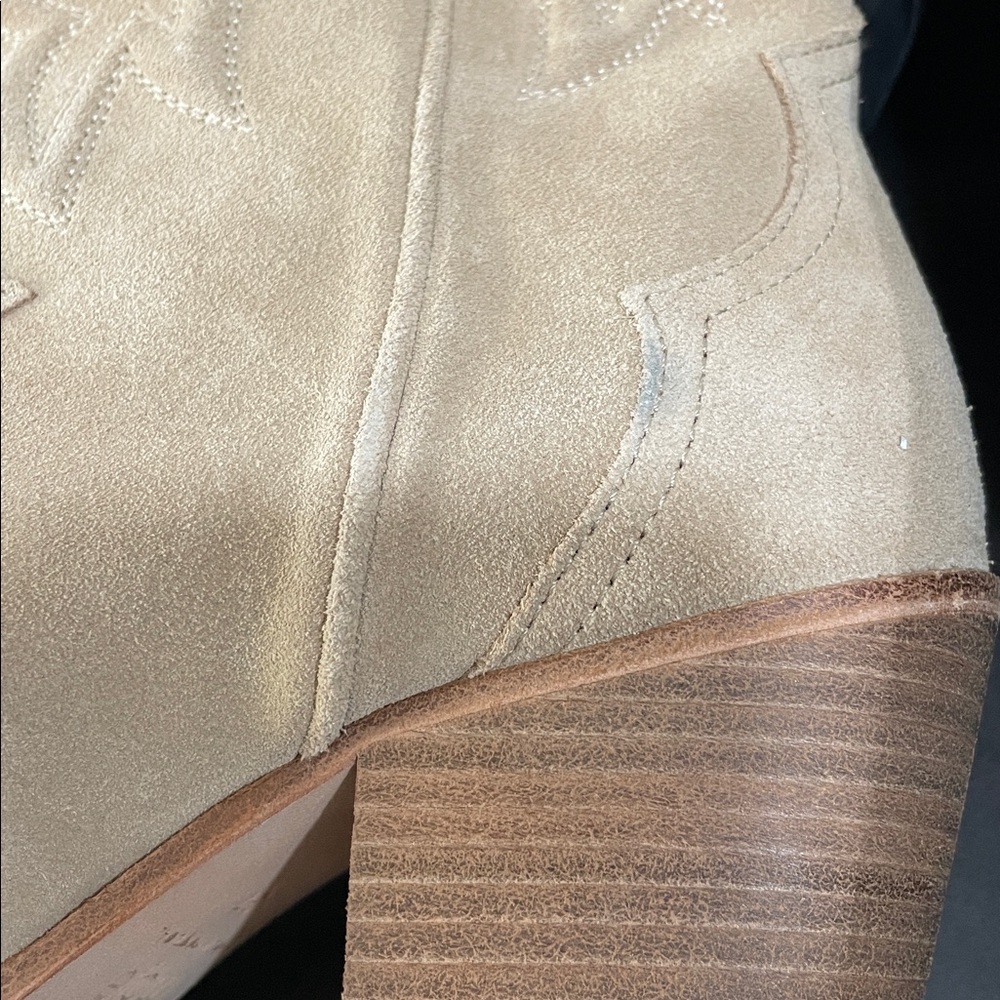 Farawest Embroidered Cowboy Boot - Picture 7 of 9